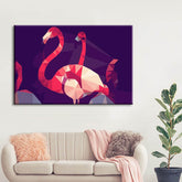 Paint by Numbers Polygon Art Flamingo Shipping from DE
